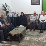 ⭕ دیدار اصحاب فرهنگ و هنر با خانواده مرحوم عبدالهی، شاعر پیشکسوت دزفولی